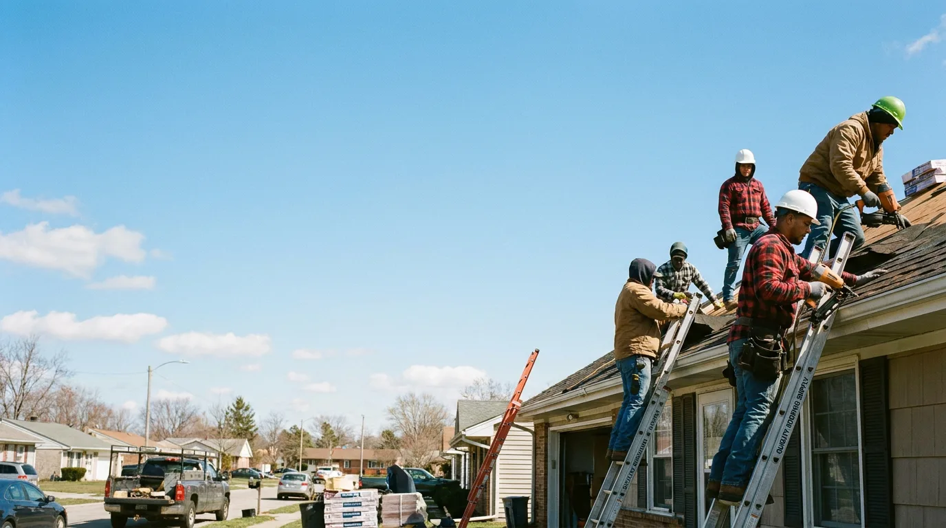 Roofing in Rossville, IL near me